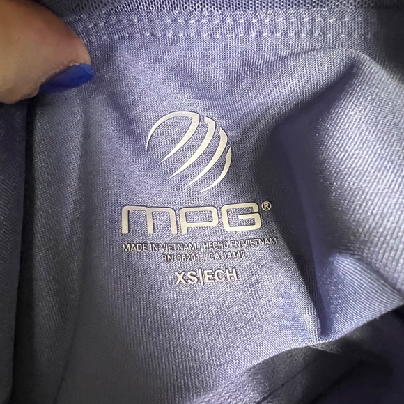 👗NWT🤩 |•MPG•| Heathered Purple Activewear Dress Size XS - Picture 5 of 8